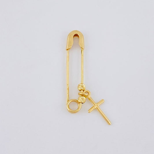 Herraje Gancho Nodriza 0.95 g / 1 in Oro Amarillo 18K
