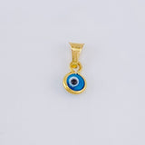 Pendant Turkish Eye 0.25 g / 1/2 in 18K