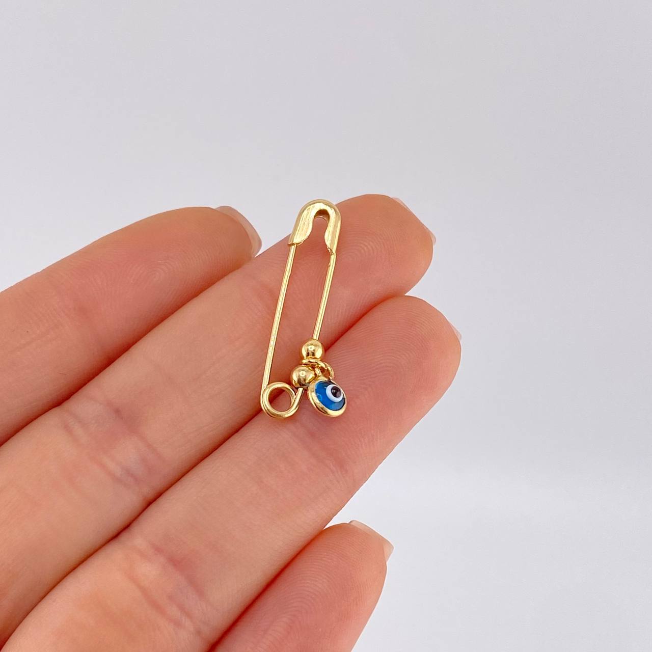 Charm Nodriza Evil Eye 1.05 g / 1 in Yellow Gold 18K