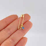 Charm Nodriza Evil Eye 1.05 g / 1 in Yellow Gold 18K