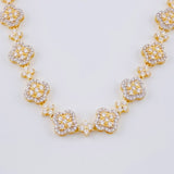 Clover Chain Starry 35.95 g / 18 in / 9.9 mm Yellow Gold 18K
