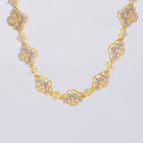 Clover Chain Starry 35.95 g / 18 in / 9.9 mm Yellow Gold 18K