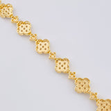 Clover Chain Starry 35.95 g / 18 in / 9.9 mm Yellow Gold 18K