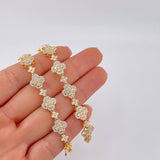 Clover Chain Starry 35.95 g / 18 in / 9.9 mm Yellow Gold 18K