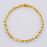 Pulso Tenis Esférerico 8.75 g / 7 in / 4.2 mm Oro Amarillo 18K