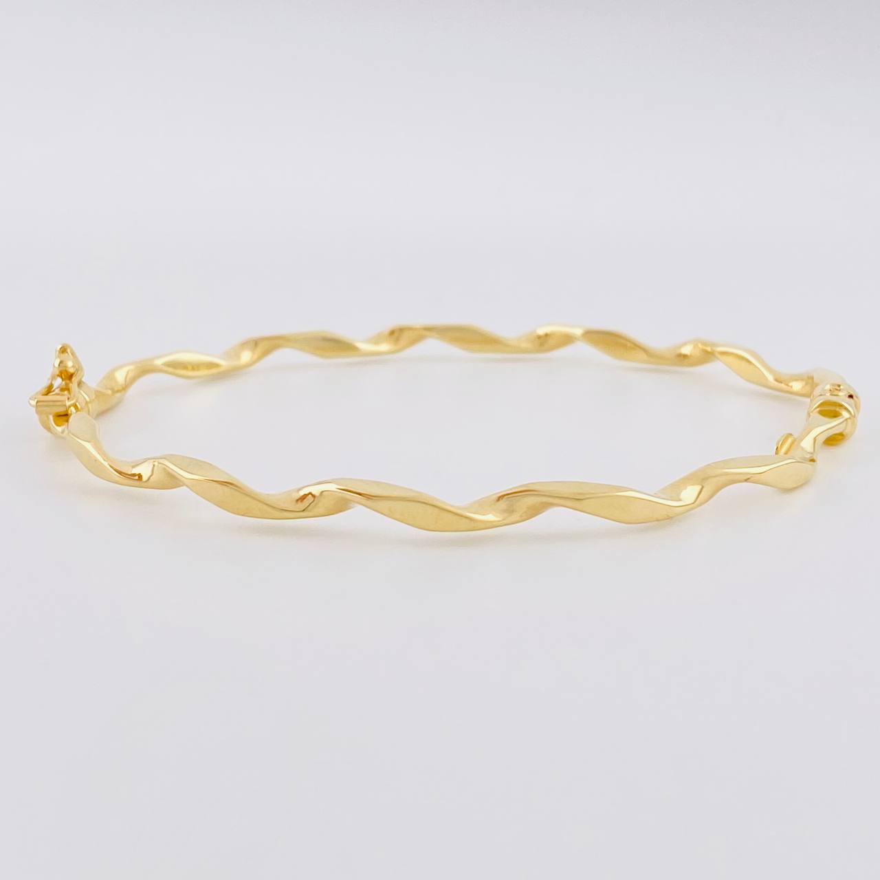 Pulso Aro Entorchado 3.2 g / 7 1/2 in / 2.8 mm Oro Amarillo 18K