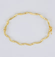 Bracelet Twisted Hoop 3.2 g / 7 1/2 in / 3 mm 18K Yellow Gold