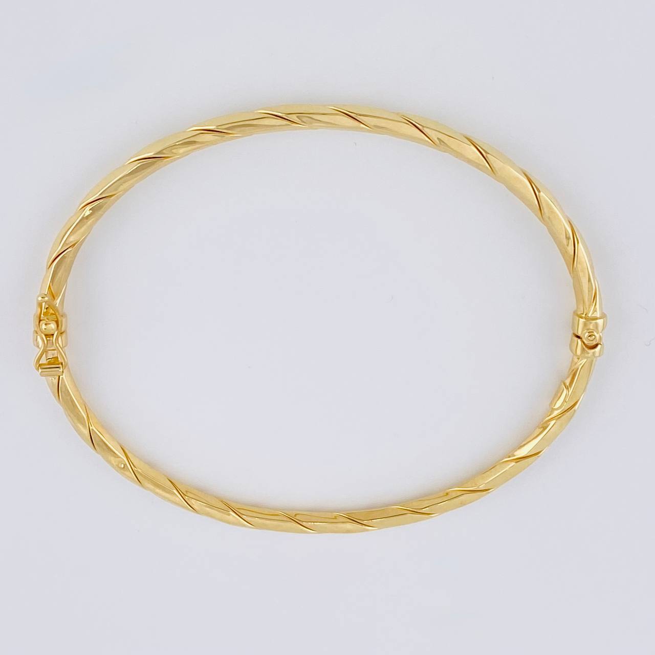 Bracelet Spiral Hoop 4 g / 7 1/2 in / 3 mm 18K Yellow Gold