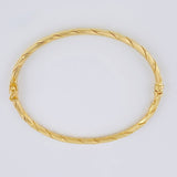 Bracelet Spiral Hoop 4 g / 7 1/2 in / 3 mm 18K Yellow Gold