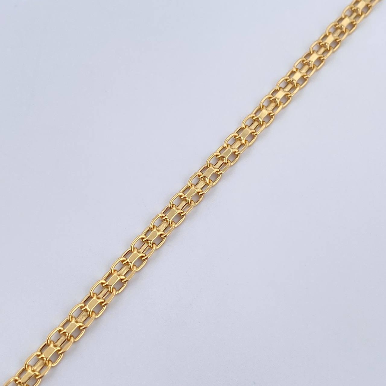 Bismark Bracelet 2.5gr / 20.1cm / 3mm Yellow Gold +1 18K &