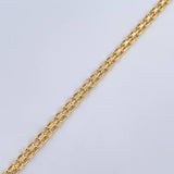 Bismark Bracelet 2.5gr / 20.1cm / 3mm Yellow Gold +1 18K &