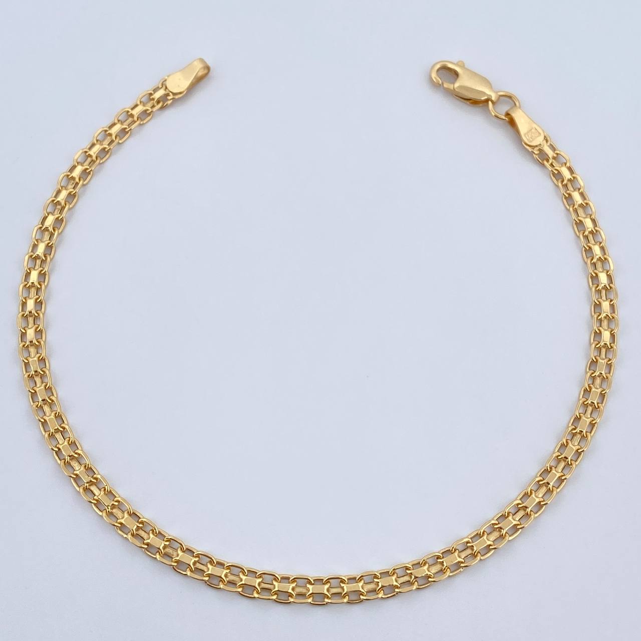 Bismark Bracelet 2.5gr / 20.1cm / 3mm Yellow Gold +1 18K &