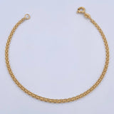 Bismark Bracelet 2.45gr / 19.3cm / 2.1mm Yellow Gold +1 18K &