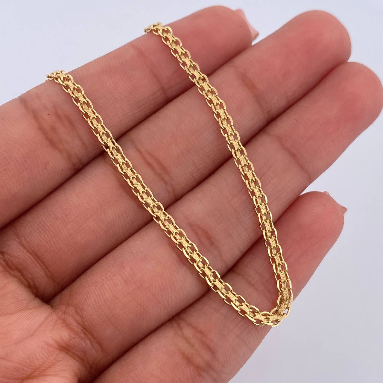 Bismark Bracelet 2.45gr / 19.3cm / 2.1mm Yellow Gold +1 18K &