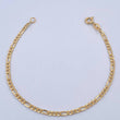 Pulso Figaro 1.75gr / 19cm / 2.3mm Oro Amarillo +1 18K &
