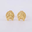 Topos Herradura Caballo 0.65g / in / 7.4mm Oro Amarillo 18K
