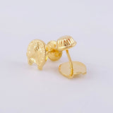Topos Herradura Caballo 0.6g / in / 7.4mm Oro Amarillo 18K