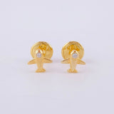 Topos Avión 0.55g / in / 5.7mm Oro Amarillo 18K