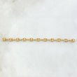 Herraje Retazo GC 0.7gr / 3.2mm Once Eslabones Oro Amarillo 18K ©