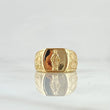 Miraculous Virgin Ring Seal Camandula 4.3gr / T7 / 18K Yellow Gold