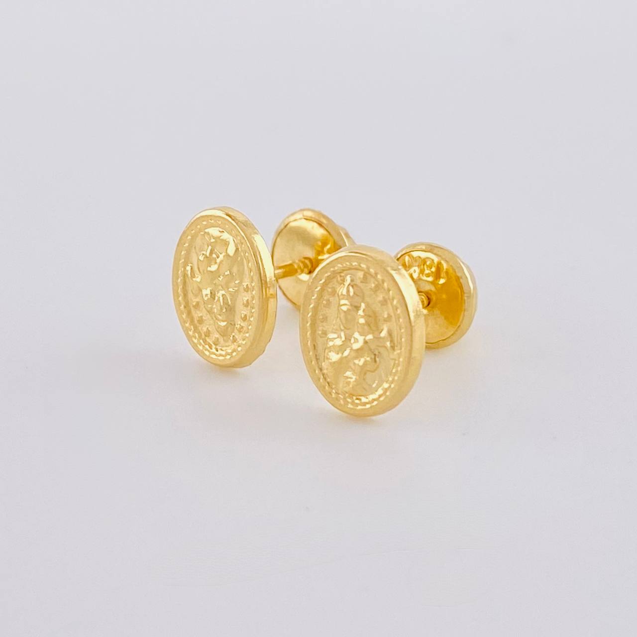 Topos Virgen del Carmen 0.7g / in / 8.2mm Oro Amarillo 18K