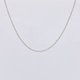 Cadena Franco 6.6g / 24 in / 1.4mm Oro Blanco 18K