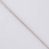 Cadena Franco 6.6g / 24 in / 1.4mm Oro Blanco 18K