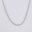 Cadena Franco 6.6g / 24 in / 1.4mm Oro Blanco 18K