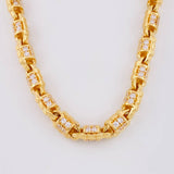 Cadena Rustica Boya 130g / 28 in / 7.5mm Oro Amarillo 18K