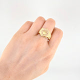Anillo Correa Corona 6.85g / T5 1/2 Oro Amarillo 18K
