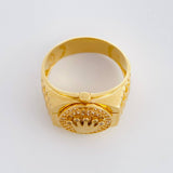 Anillo Correa Corona 6.85g / T5 1/2 Oro Amarillo 18K