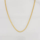 Cadena Veneciana 3.45g / 18 in / 1mm Oro Amarillo 18K