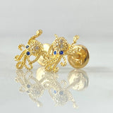 Octopus Stud Earrings 1.1gr / 18K Gold*