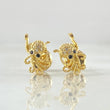 Stud Earrings Octopus 1.1gr / 18K Gold