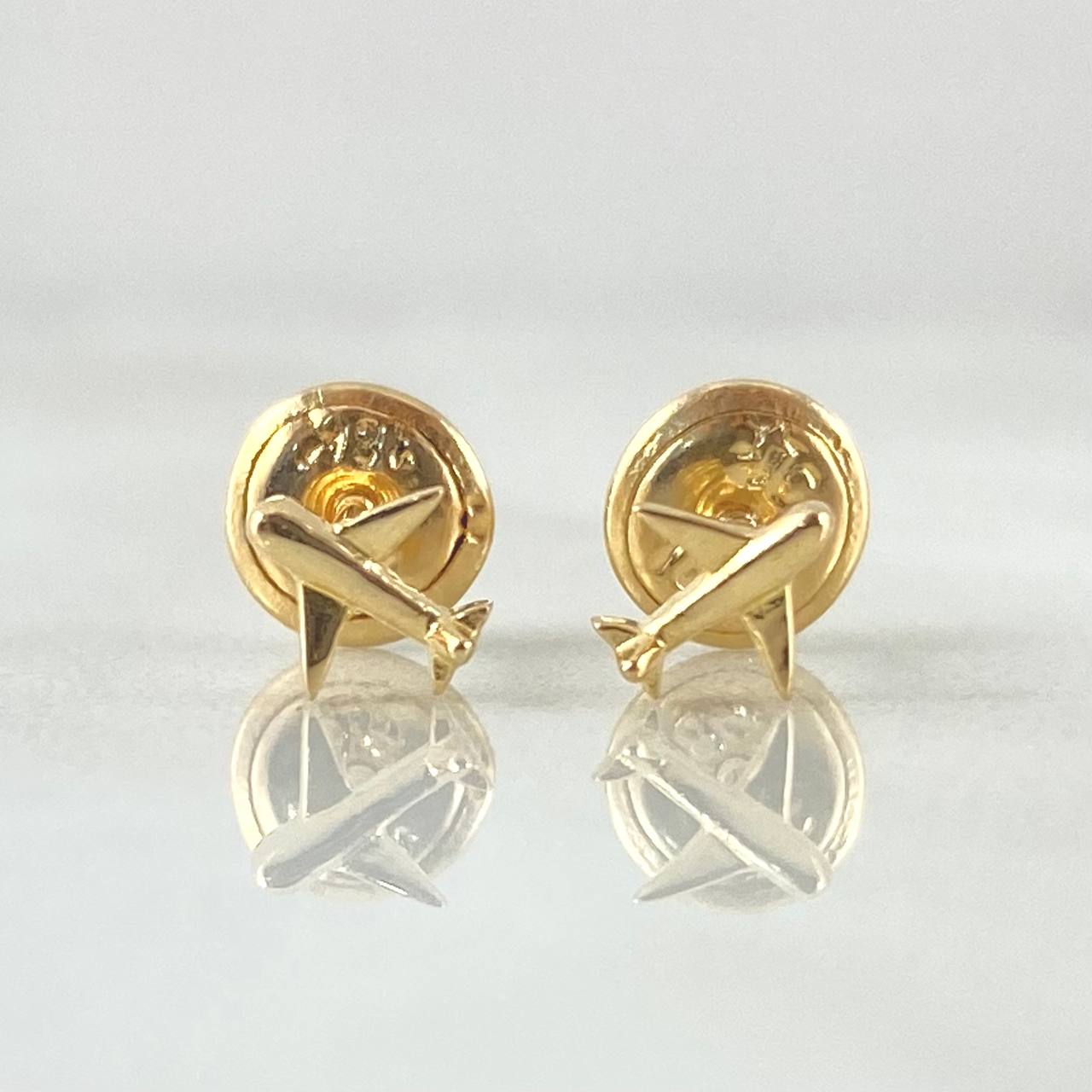 Topos Avion 0.65gr / 4mm Oro Amarillo 18K