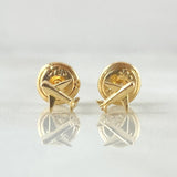 Airplane Stud Earrings 0.6gr / 18K Gold*