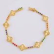 Clover Bubbles Bracelet 10.5 g / 7 1/2 in / 9.1 mm Yellow Gold 18K