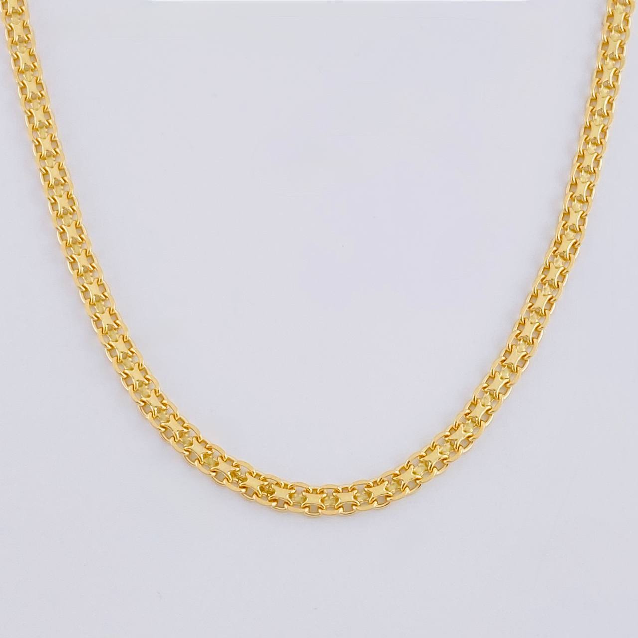 Bismark Chain 8.75g / 24 in / 2.6mm Yellow Gold 18K