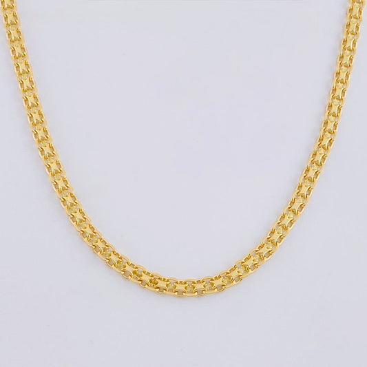 Bismark Chain 8.75g / 24 in / 2.6mm Yellow Gold 18K