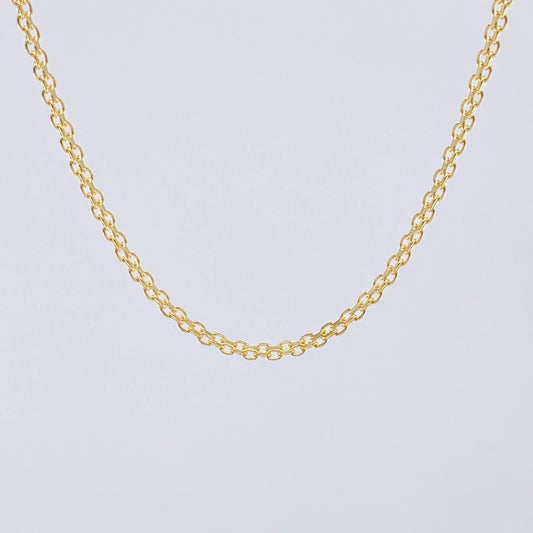 Cadena China 8.8 g / 23 3/4 in / 2.5 mm Oro Amarillo 18K