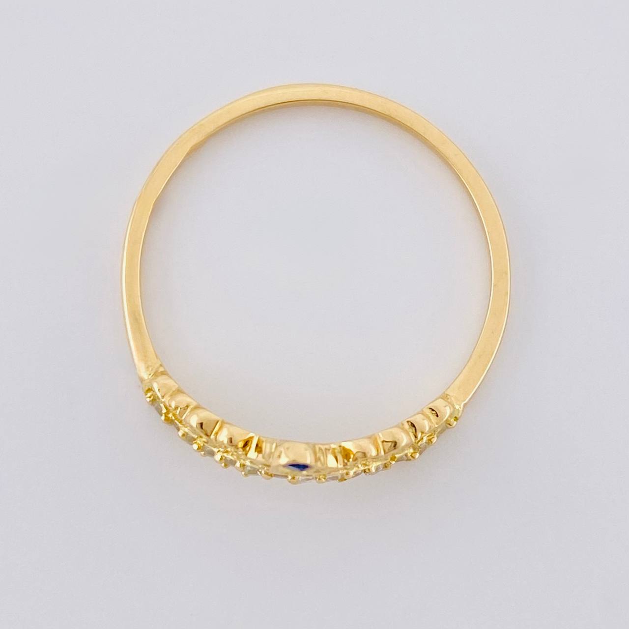 Ring 15'S Crown 1.75 g / T7 1/2 Yellow Gold 18K