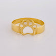 Fingerprint Ring 1.65 g / T6 1/2 Yellow Gold 18K