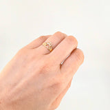 Fingerprint Ring 1.65 g / T6 1/2 Yellow Gold 18K