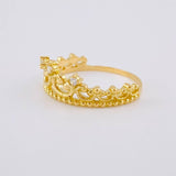 Crown Ring 2.4 g / T6 Yellow Gold 18K