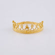 Ring 15'S Crown 1.55 g / T6 1/4 Yellow Gold 18K