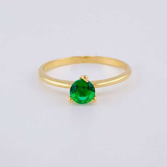 Anillo Dorotea 1.9 g / T8 Oro Amarillo 18K