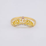 Ring 15'S Crown 1.8 g / T7 Yellow Gold 18K