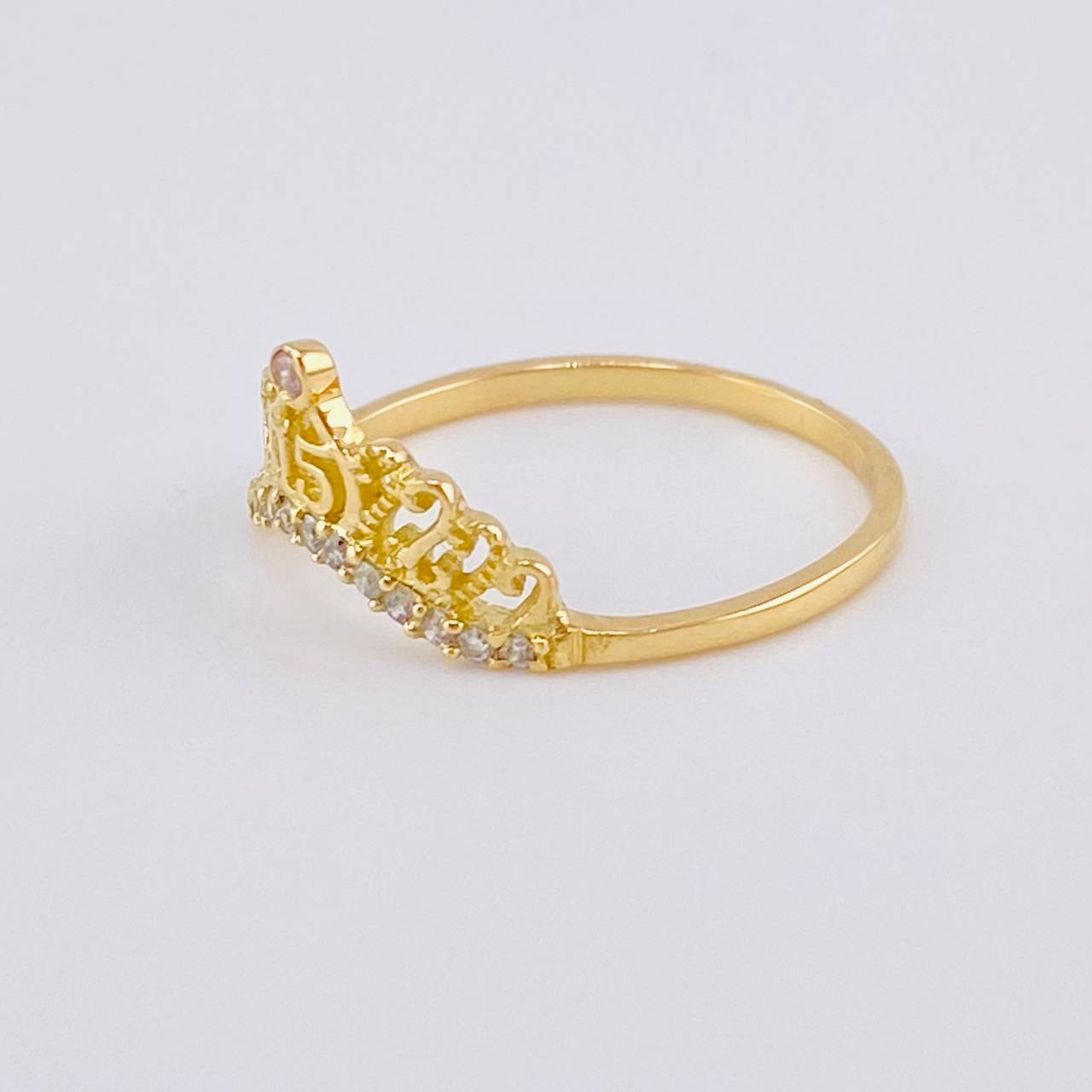 Ring 15'S Crown 1.8 g / T7 Yellow Gold 18K