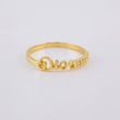 Anillo Dios 1.35g / T6 Oro Amarillo 18K