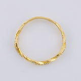 Anillo Entorchado 1.7 g / T8 1/4 Oro Amarillo 18K